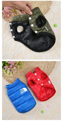 Colete Puffer The Dog Face para Cães com Forro Térmico