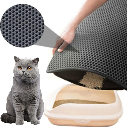 Tapete de Areia para Gatos de Camada Dupla - Penel A - TAPETE HIGIENICO - 03