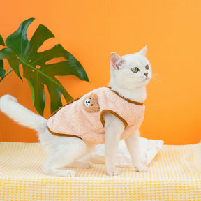 Cardigan de Veludo Para Gatos - Glow