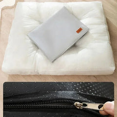 Colchão Pet Impermeável com Capa Removível e Lavável