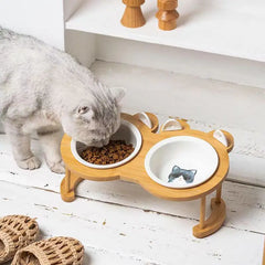 Tigela de Cerâmica Para Gatos e Cães - Blitz A - TIGELA - 01