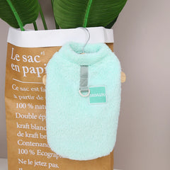 Macacão Pelúcia Teddy Bear para Cães e Gatos com Forro Acolchoado