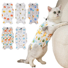 Macacão Para Gato Com Estampa Corida E Caimento Ajustado