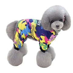Roupinha de Inverno para Pet com Estilo Militar