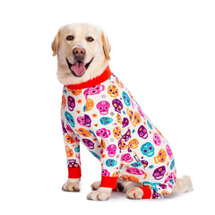 Pijama Estampado de Frio para Cachorro Grande com Conforto Total