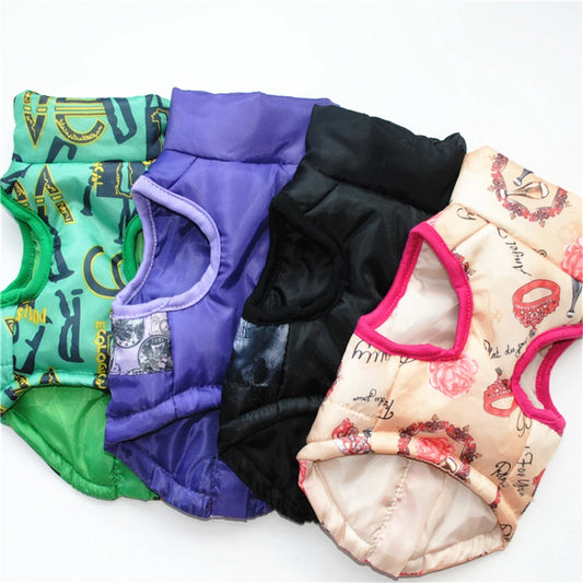 Roupa Pet com Tecido Duplo e Estilo Casual para Cachorro Grande