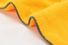 Colete Para Cachorro Em Fleece Térmico Com Fecho De Velcro