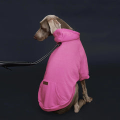 Moletom Casual com Capuz para Cachorro Grande com Bolso Frontal