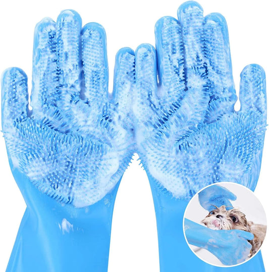 Luva para Banho e Tosa de Cães e Gatos