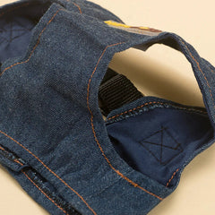 Colete Peitoral Jeans Para Cães R - ROUPA - 55