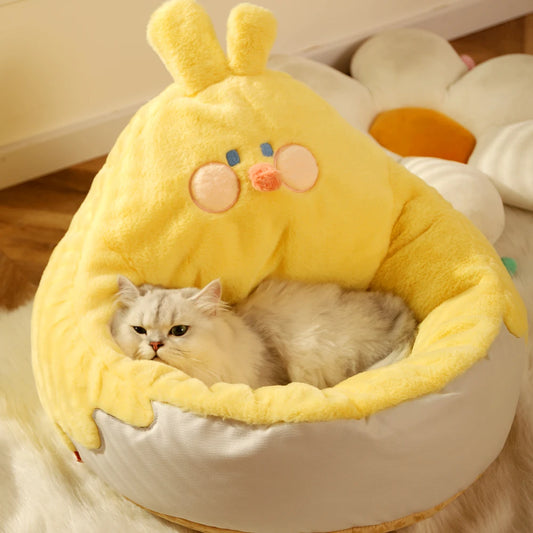 Cama Criativa Pet Estilo Pelúcia com Formato de Bichinho Super Macia