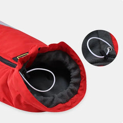 Roupinha de Inverno com Estampa Lisa para Cachorros Grandes