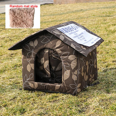 Toca Impermeável para Gatos e Cães Pequenos — Casinha Outdoor