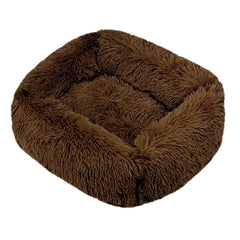 Cama Donut Pet Antiestresse Pelúcia Lavável Diversas Cores