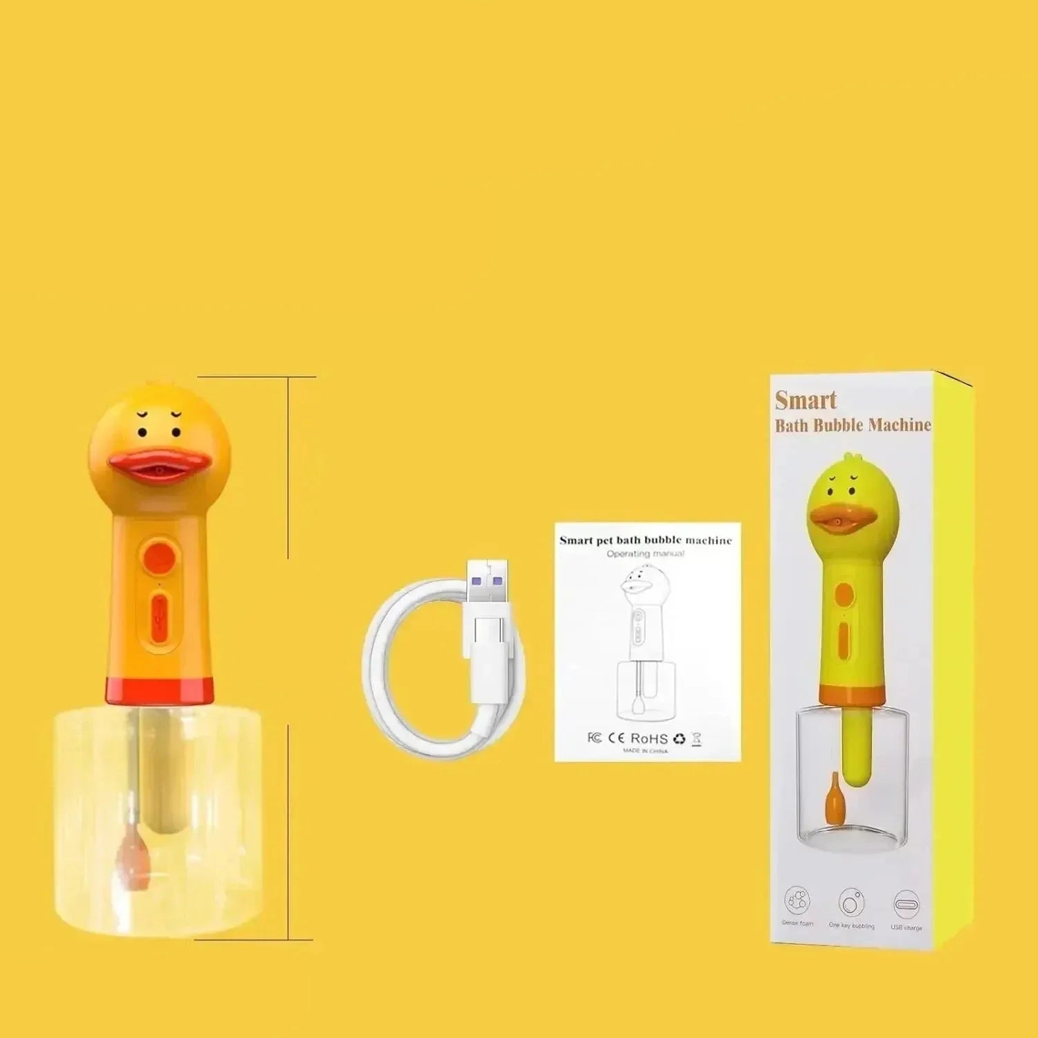 Dispensador Automático de Espuma para Pet A - ESPUMA - 01