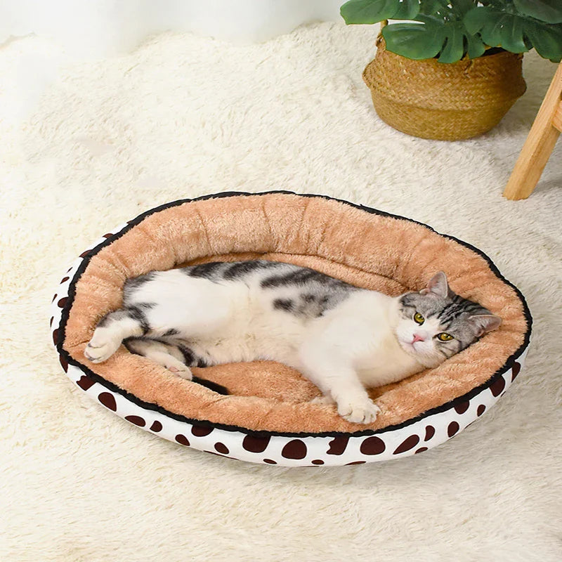 Caminha Pintada Macia Para Cães e Gatos - Petinho C - CAMA - 19
