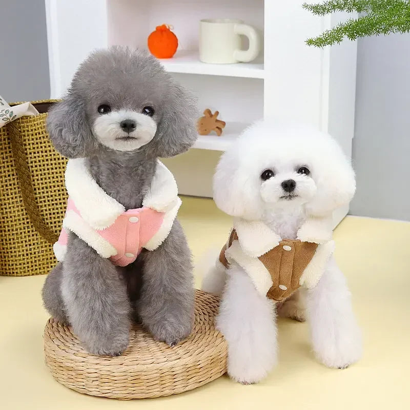 Casaco de Pelúcia Para Cachorro R - ROUPA - 63