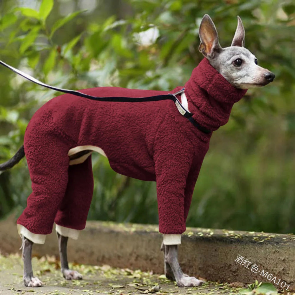 Roupa Gola Alta Para Cachorro Galgo - Siro