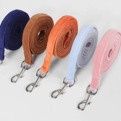 Conjunto Peitoral de Veludo Com Guia C - GUIA GATO - 06