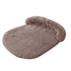 Cama Pet Retangular Pelúcia Extra Macia Antiderrapante