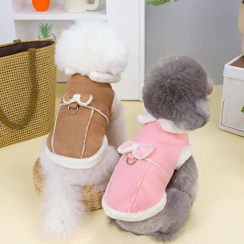 Casaco de Pelúcia Para Cachorro R - ROUPA - 63