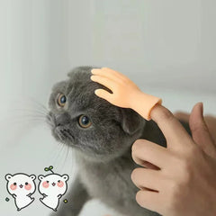 Dedinho de Borracha para Gato Interagir