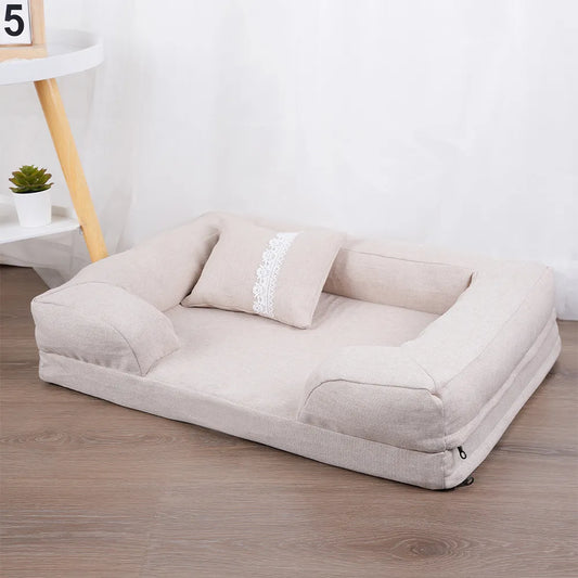 Sofa Para Cachorro - Liberty Branco / M 60x45cm C - CAMA - 54