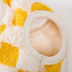 Blusa Para Gatos Com Estilo Xadrez E Tecido Confortável