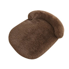 Cama Pet Retangular Pelúcia Extra Macia Antiderrapante