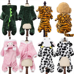 Macacão de Fleece Fantasia para Cães Pequenos — Bichinhos