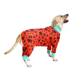 Macacão Temático para Cães de Grande Porte com Gola Confortável