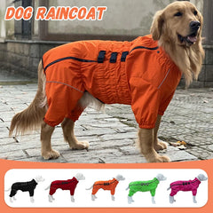 Capa de Chuva para Cachorro com Proteção Completa