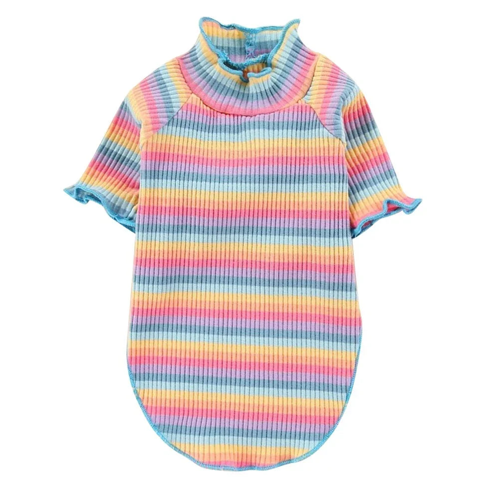 Camiseta Listrada Para Cachorro R - ROUPA - 91