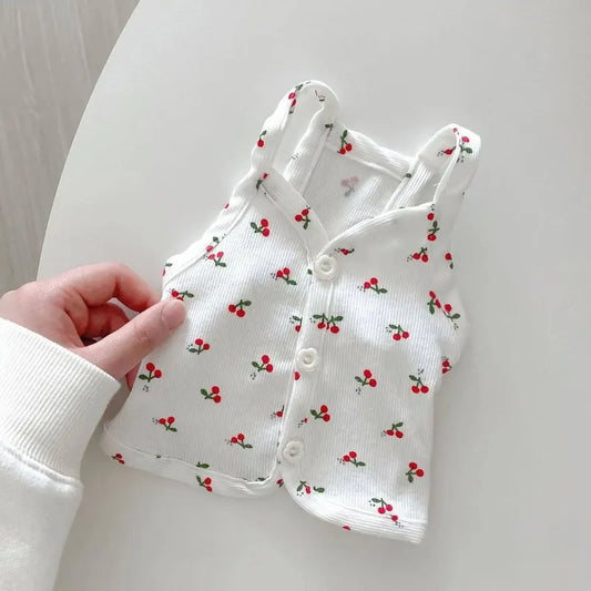 Vestido Cereja Para Cachorro R - ROUPA - 66