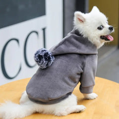 Moletom com Capuz PomPom Para Cachorro - Bello R - ROUPA - 73