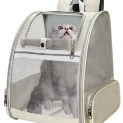 Mochila Respirável Para Transporte de Gato A - MOCHILA - 03