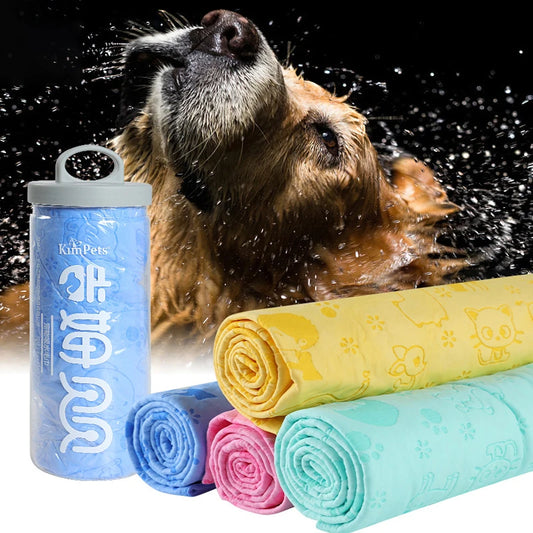 Toalha de Banho para Cachorro Secagem Rápida