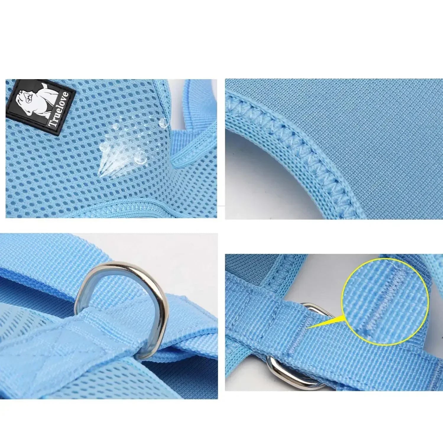 Peitoral Ajustável para Cães e Gatos Luna LN320 C - PEITORAL - LNR2Q