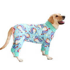 Macacão Temático para Cães de Grande Porte com Gola Confortável