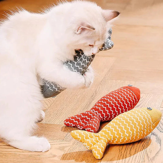 Brinquedo Interativo de Peixe para Gatos B - PEIXE - 01