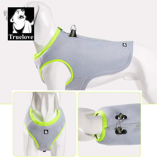 Colete Refrescante para Cachorros Grandes Truelove com Proteção UV