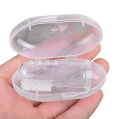 Escova Pet em Silicone para Higiene Bucal