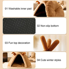 Cabana Quente Para Cachorro e Gatos - Nook C - CAMA - 35