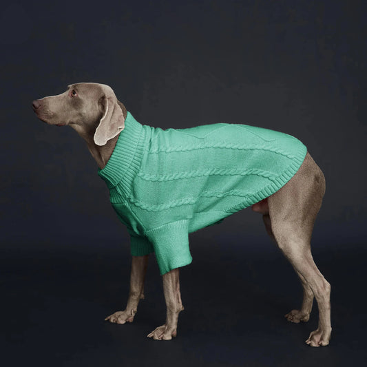 Roupa Quentinha para Cães Grandes com Tecido Canelado