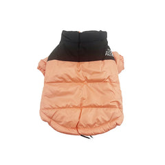 Casaco Puffer para Cães com Gola Alta e Tecido Impermeável