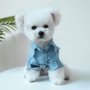 Camisa Jeans Para Cachorro - Molly