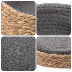 Cama Rústica para Gatos com Base Trançada