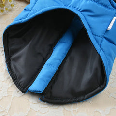 Colete Puffer Pet com Fivela Frontal e Zíper Antivento Wn Dog Ves