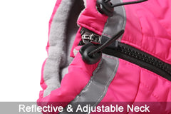 Roupinha estilo Colete de Inverno para Cachorro com Peitoral Embutido