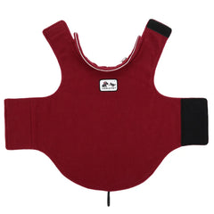 Colete Para Cachorro Em Fleece Térmico Com Fecho De Velcro